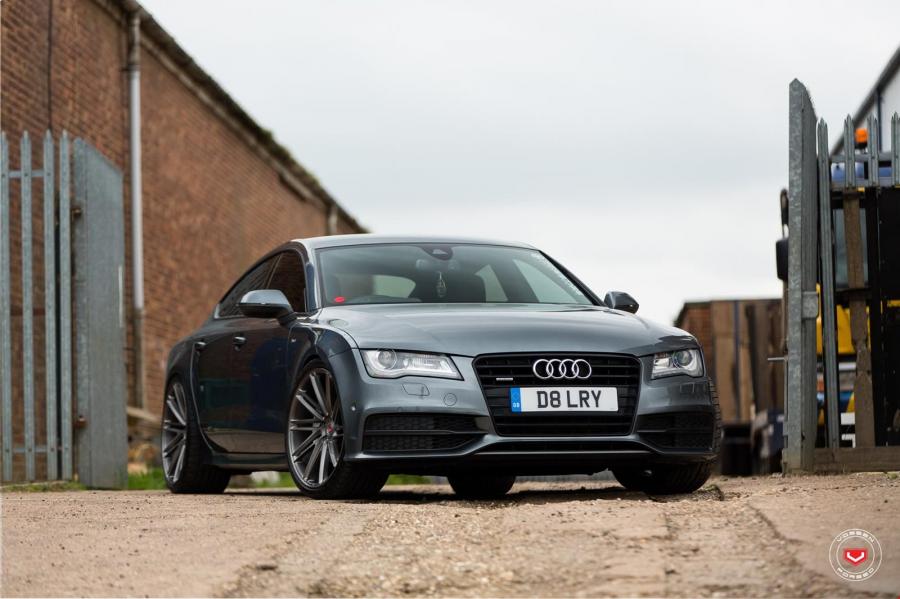  Audi A7 Sportback on Vossen Wheels (VPS-307T) 2016 года  (UK) (фото 1 из 26)